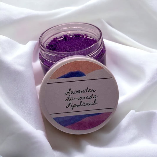 Lavender Lemonade Lip Scrub