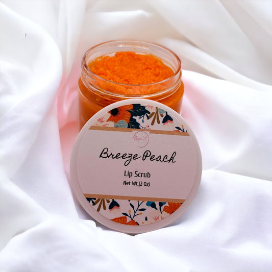 Breeze Peach Lip Scrub